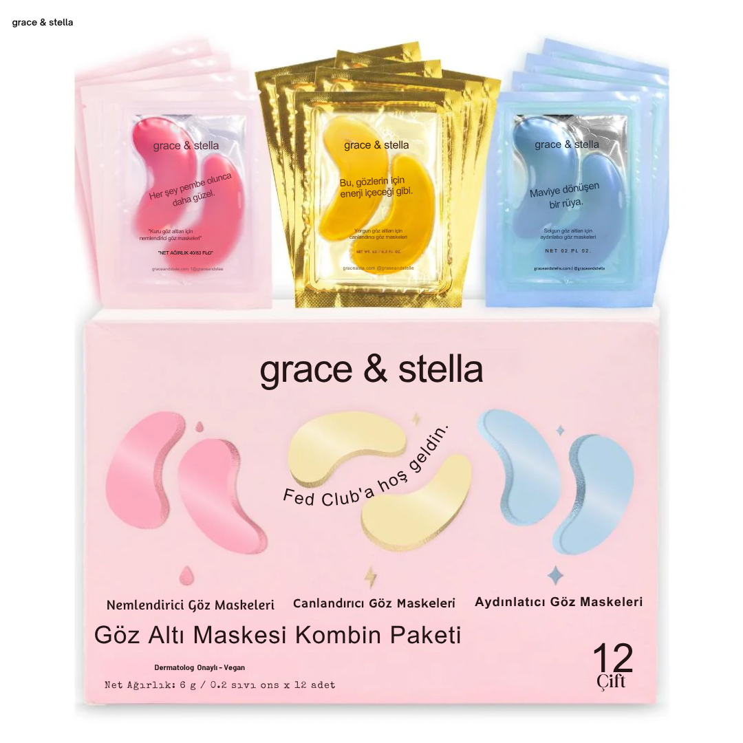 Grace & Stella - Canlandırıcı Göz Altı Maskeleri!